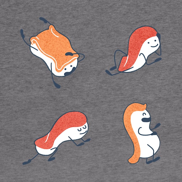 Set of funny Nigiri by Karla-Kiky